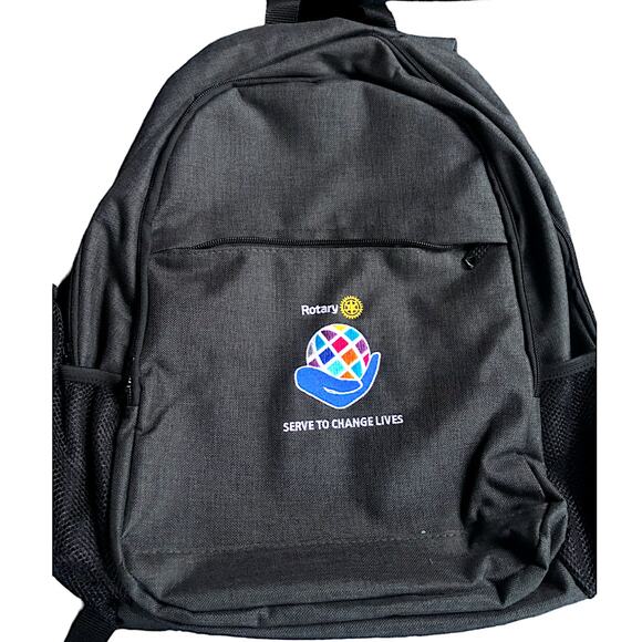 Nylon Backpack w/ Laptop Sleeve &  2 Side Pockets *Brand New* - Picture 1 of 5
